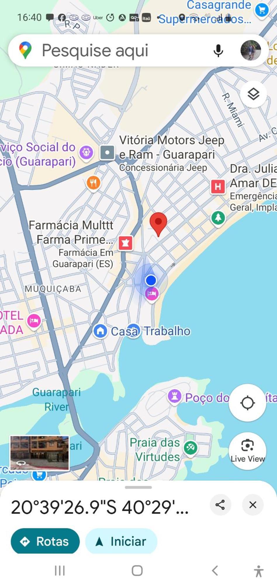 Quarto E Sala, Edf Algarve Praia Morro Guarapari Exteriör bild